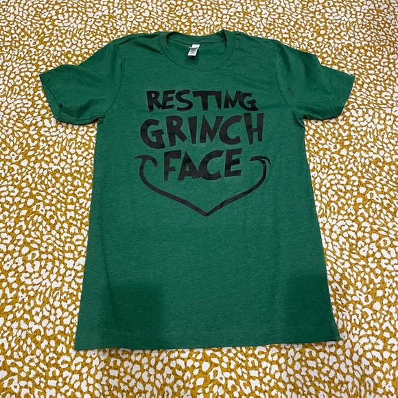 Resting grinch face tee - Picture 2 of 3